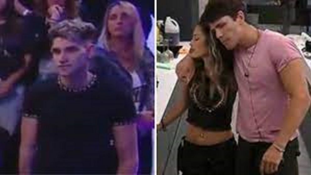 La reacción de Lucca, el novio de Julieta de Gran Hermano, durante la gala de nominación