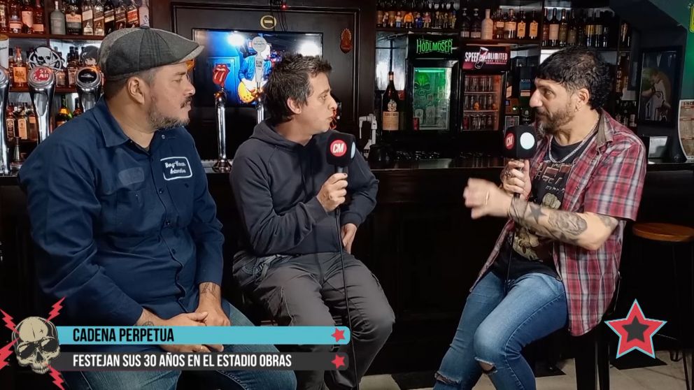 Cadena Perpetua festejan sus 30 años en Buenos Aires