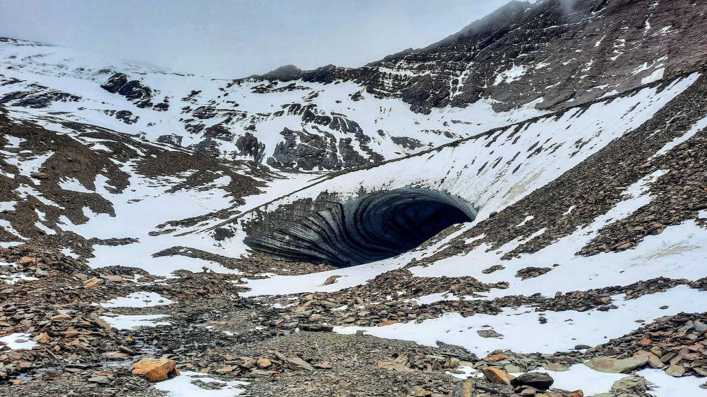 La "Cueva de Jimbo", el lugar donde murió el turista brasileño (Télam).