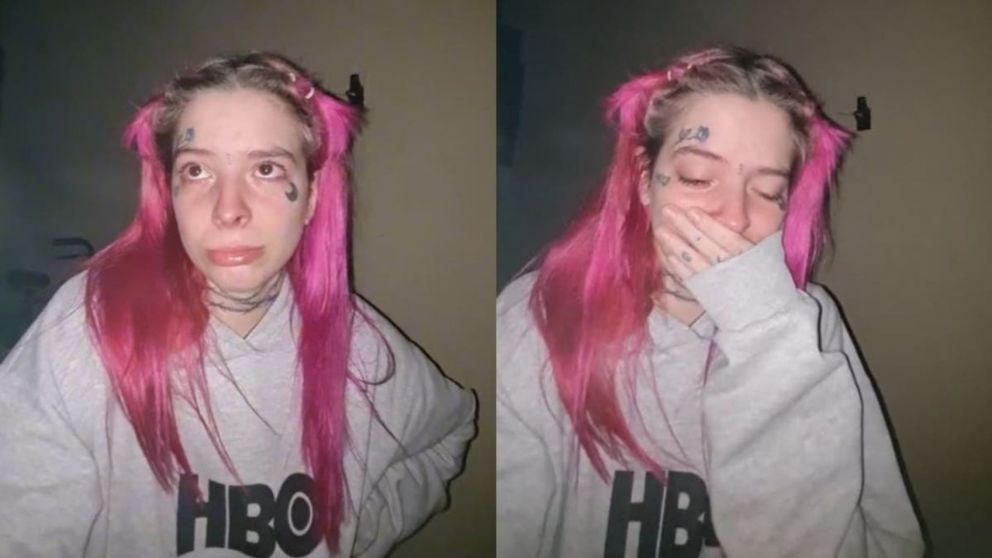 La tiktoker que pidió llorando que la mantengan consiguió un trabajo y gastó su primer sueldo en algo increíble (Imagen TikTok).