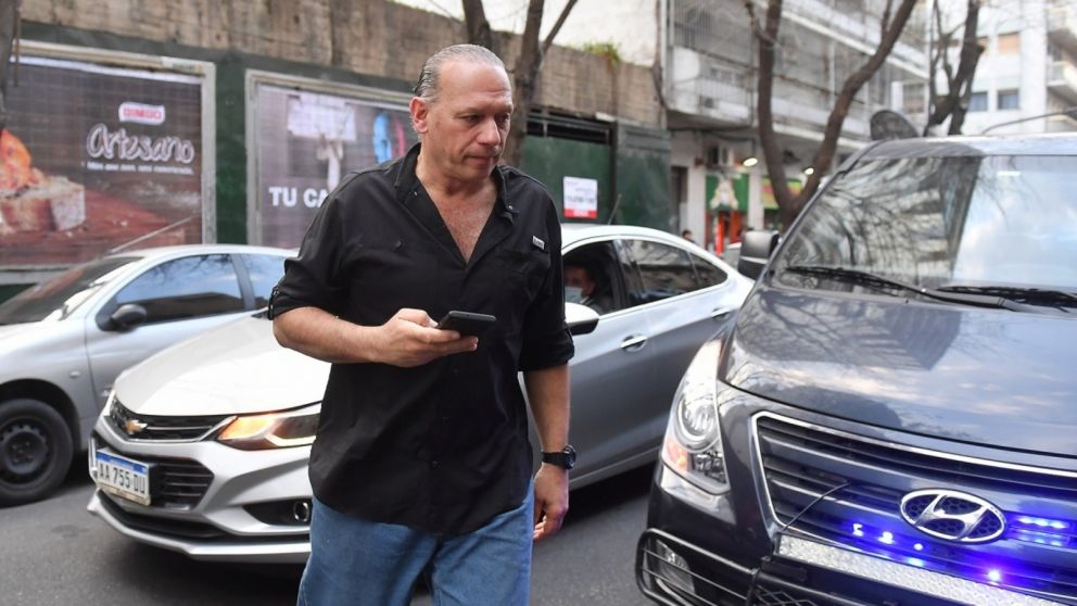 Sergio Berni, ministro de Seguridad bonaerense, habló este lunes sobre el crimen del empresario Andrés Blaquier (Télam).