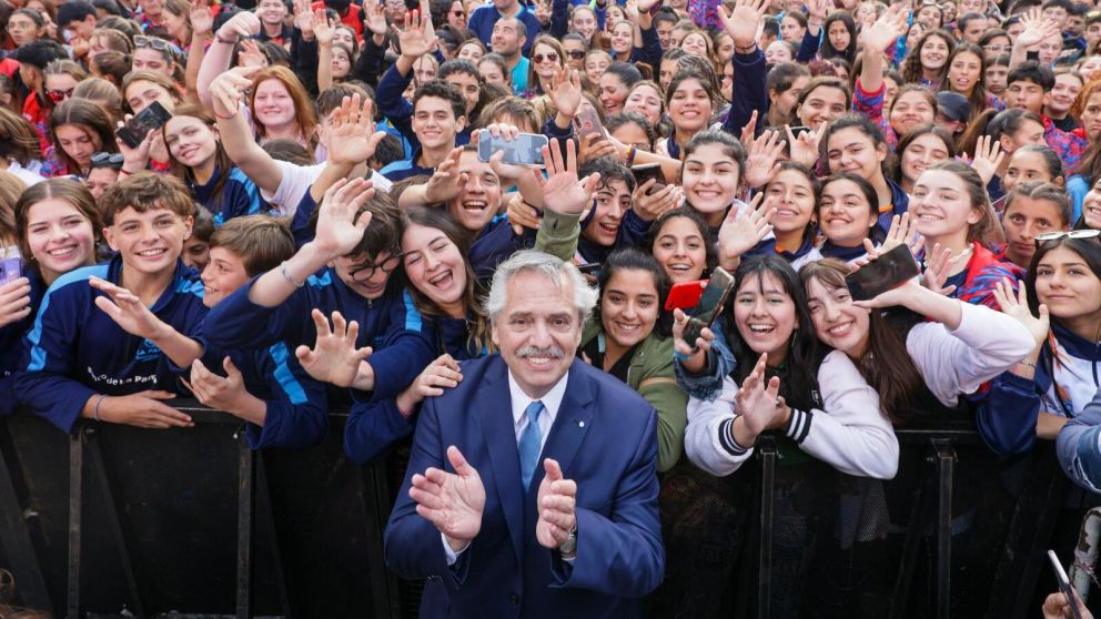 Alberto Fernández habló sobre las posibilidades de presentarse a una reelección en las Elecciones 2023 (Gentileza @alferdez/Twitter).