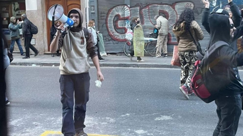 Jonathan Morel, el líder de Revolución Federal, habló desde la cárcel.