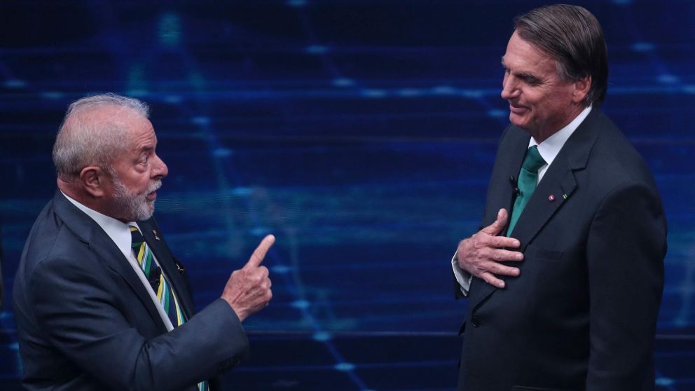 Lula Da Silva y Jair Bolsonaro se midieron en el último debate previo al balotaje en Brasil.