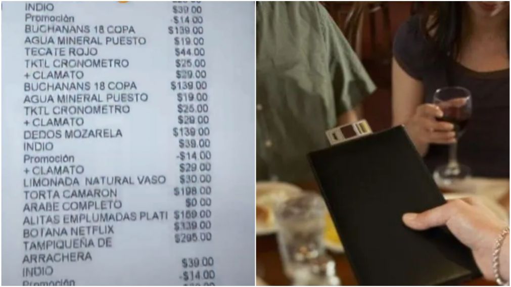 Gastaron 16 “lucas” en una cena y el restaurante les sugirió cuánto dejar de propina: tenso debate entre los usuarios