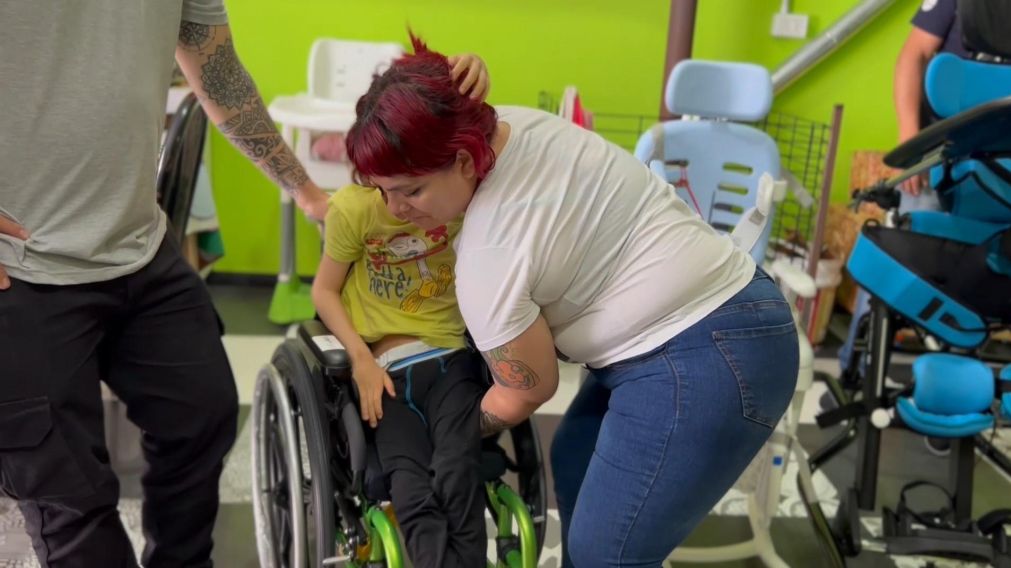 Bruno consigui� los elementos ortop�dicos que necesitaba en tiempo r�cord (Aduanas).
