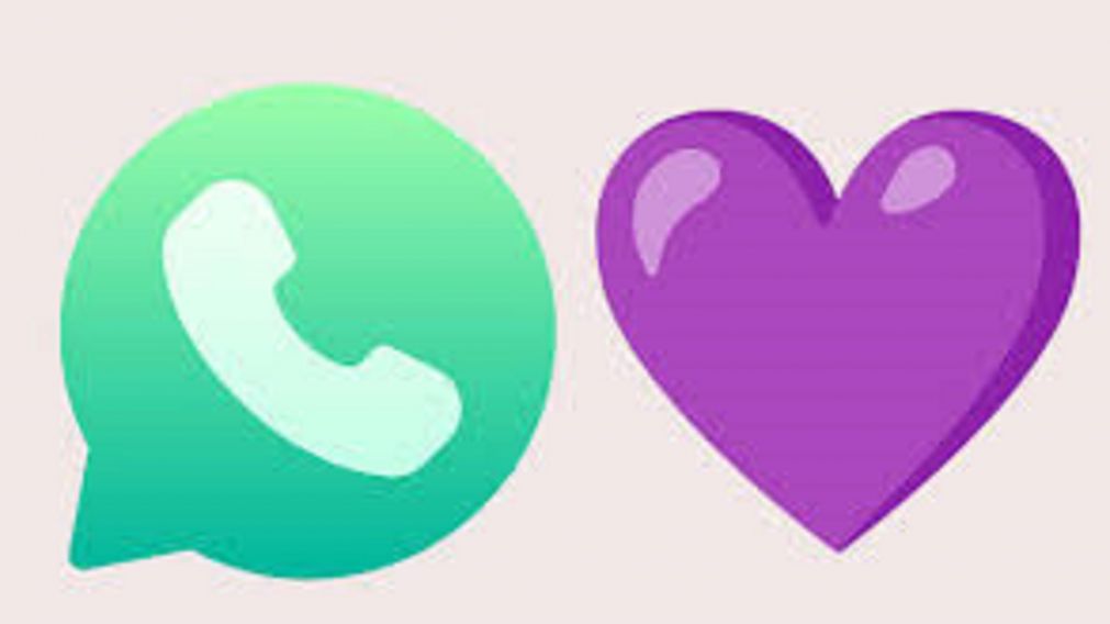 El emoji del corazón violeta se resignifica con el tiempo