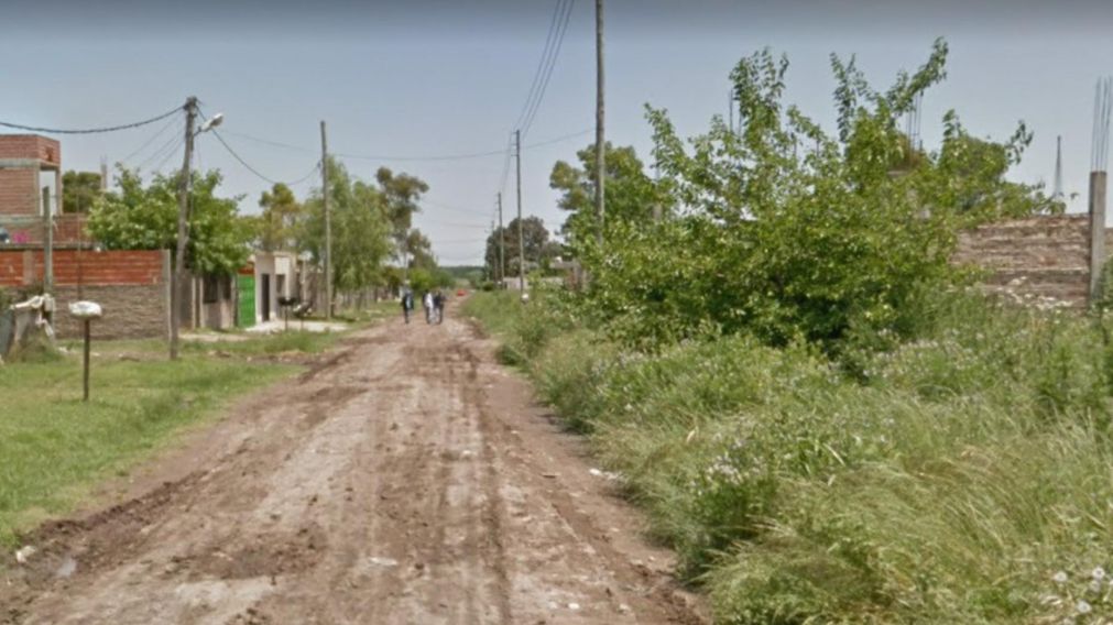 El vecindario donde sucedi� el homicidio consumado por los ocupantes del veh�culo.