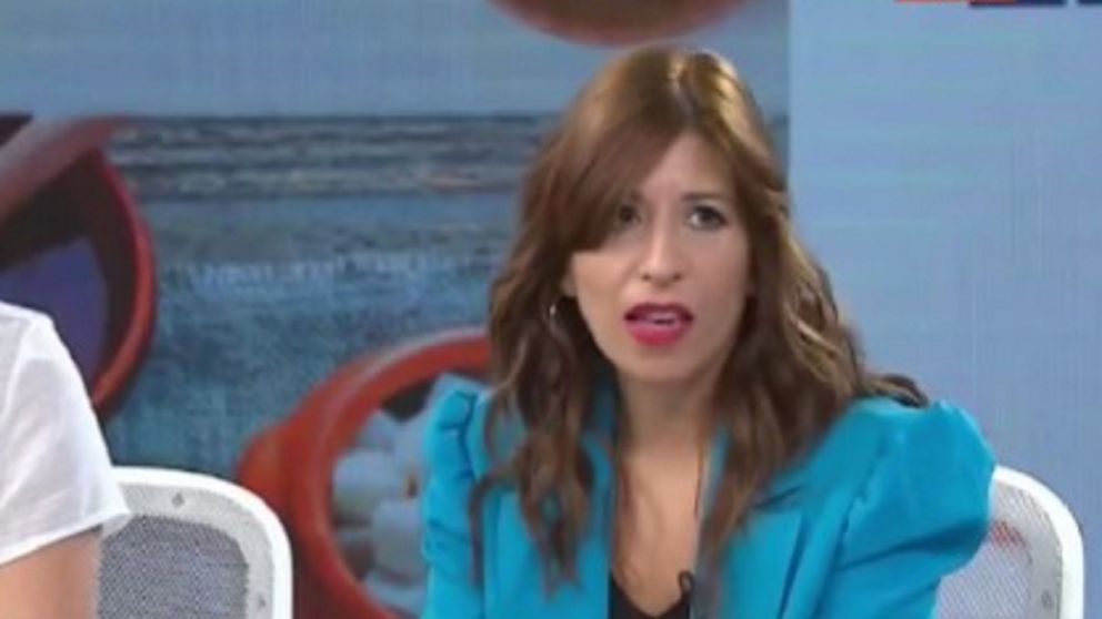 La nutricionista Teresa Cóccaro estaba en medio de una entrevista cuando se desmayó.