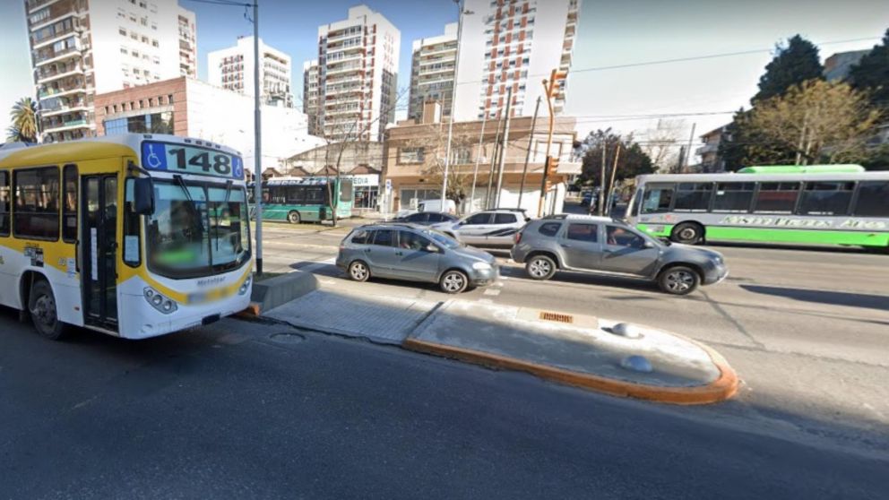 La zona donde se produjo el supuesto enfrentamiento armado entre el efectivo y los presuntos delincuentes.