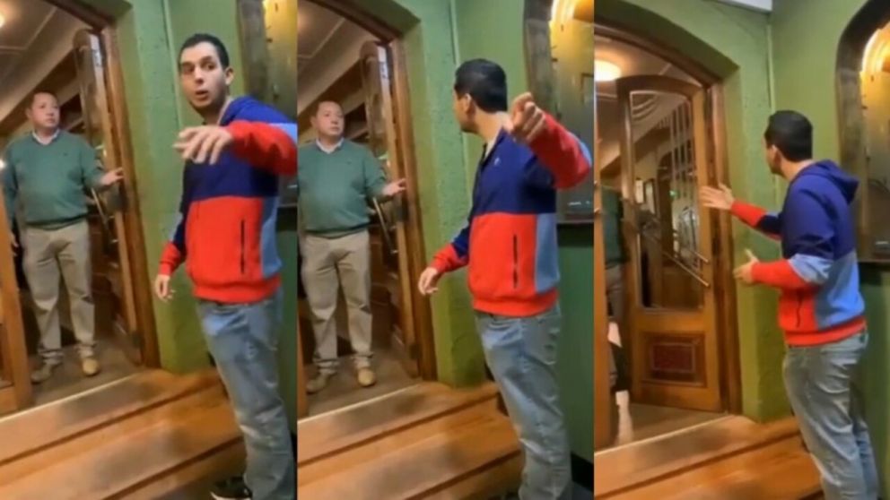 El cliente discriminado escrachó al dueño del restaurante en TikTok.