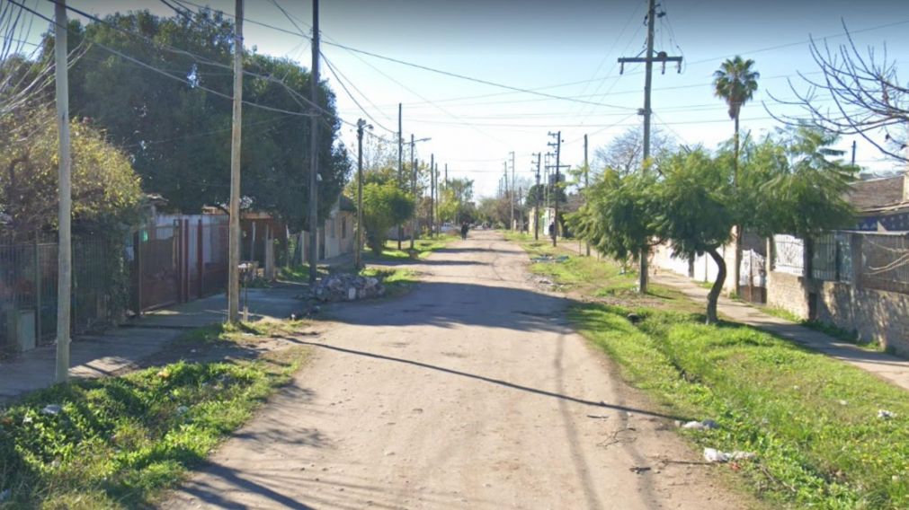 La zona donde ocurrió el crimen de Juan Nicolás Gómez, de 28 años.