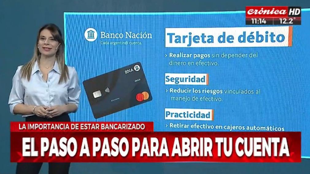El paso a paso para abrir una cuenta en el Banco Nación