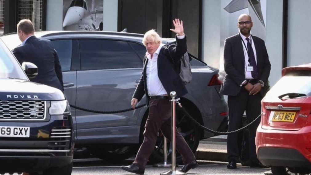 Boris Johnson suena como uno de los sucesores de Liz Truss (Twitter).