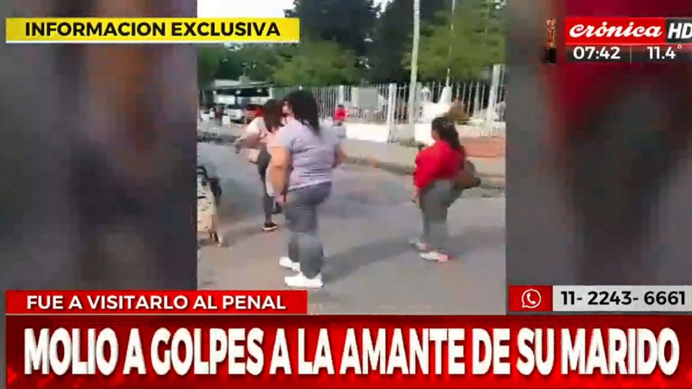 Fue al penal a visitar a su marido... ¡y estaba teniendo sexo con otra!