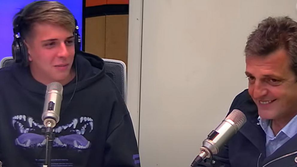 Sergio Massa contó una divertida anécdota sobre su hijo Tomás.