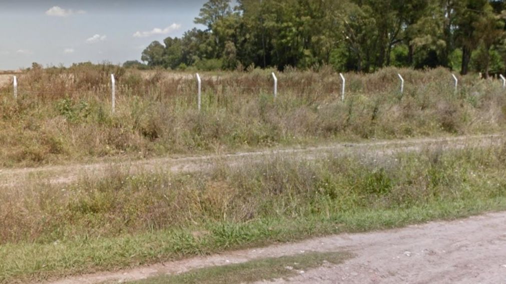 Acá, en esta zona, fue localizado el cuerpo sin vida del sujeto.