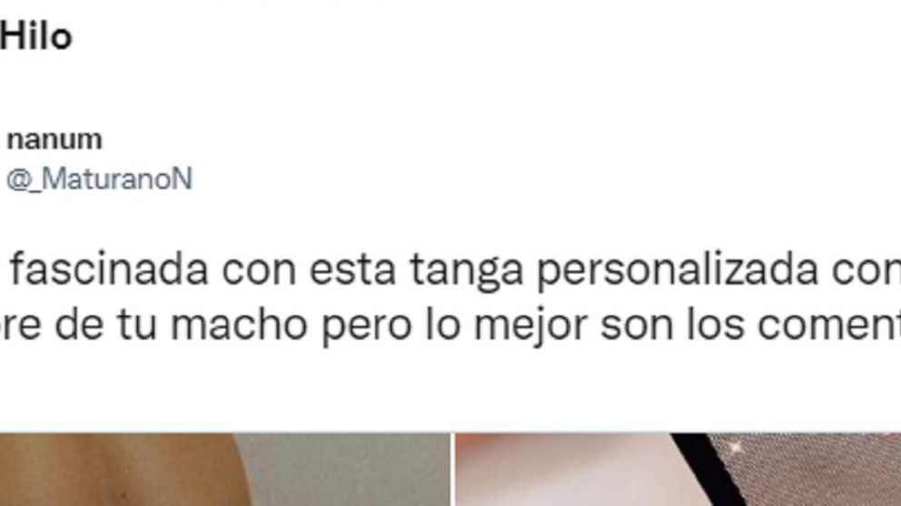 "¿El que lo compra también lo quita?": furor por la venta de tangas personalizadas con nombre