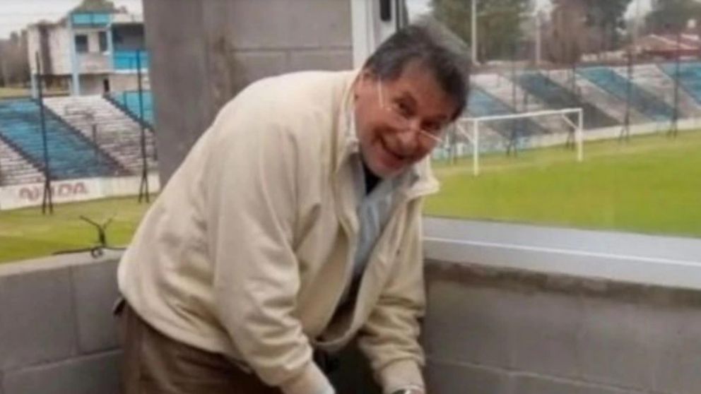 Este era el digente Ricardo Ernesto López, de 75 años.