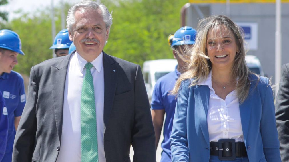 Alberto Fern�ndez al inaugurar planta potabilizadora: "Tenemos fuerza, garra y convicciones para seguir adelante".