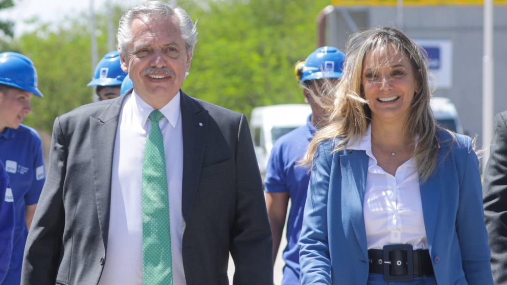 Alberto Fernández al inaugurar planta potabilizadora: "Tenemos fuerza, garra y convicciones para seguir adelante".