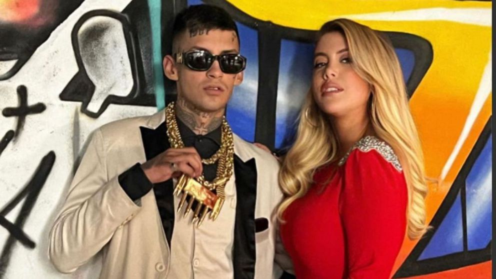Wanda Nara y L-Gante fueron vistos juntos y aumentan las sospechas de romance.