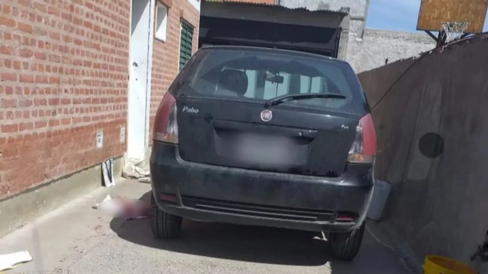 La mujer no vio a su hija detrás de su auto y la atropelló. Foto: gentileza Diario El Chubut