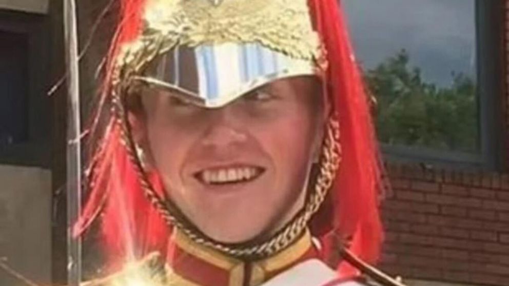 Jack Burnell-Williams ten�a 18 a�os y fue custodio en el funeral de la Reina Isabel II (Twitter).