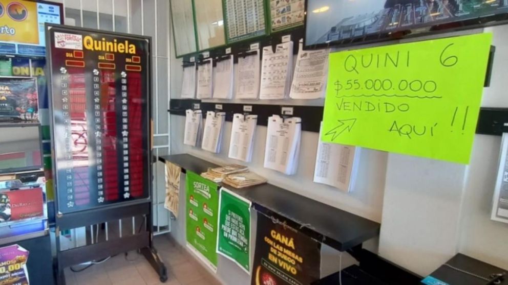 La boleta ganadora fue vendida en una agencia de la ciudad rionegrina de Viedma (Gentileza NoticiasNet.com.ar).