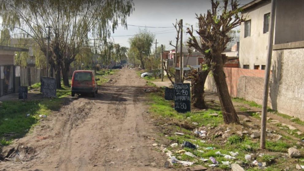 Acá, en este barrio, sucedió el asesinato de Luis Alberto Bogado.