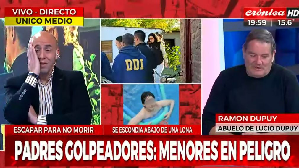 El desgarrador testimonio de Ramón Dupuy: "Mientras Lucio agonizaba, era abusado entre dos personas" (Crónica HD).