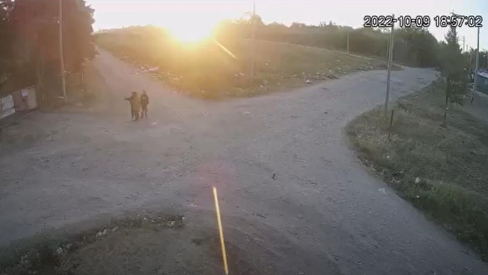 Presuntos asesinos detenidos gracias a las cámaras de seguridad del municipio de Merlo.