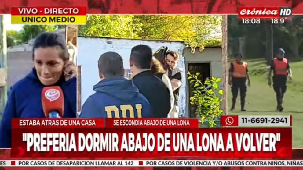 El pibe apareció sano y salvo en una casa abandonada de su barrio.