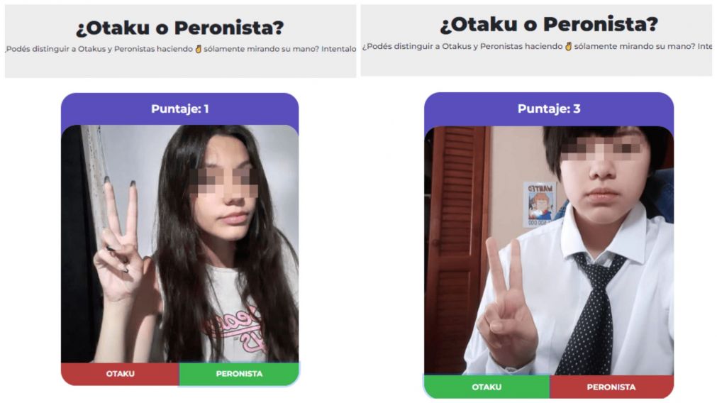 Adivina si son dedos de un otaku o un peronista.