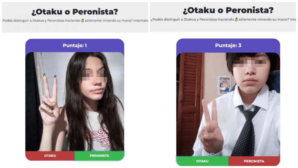 Adivina si son dedos de un otaku o un peronista.