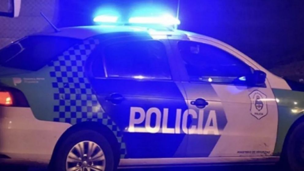 En el móvil policial lo esperaba su compañera también de la fuerza.