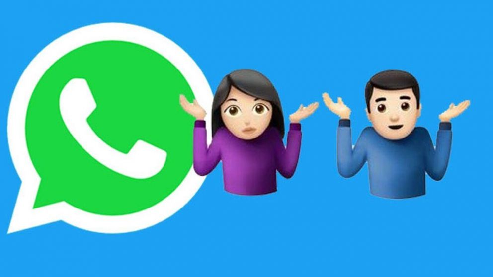 La persona con los hombros encogidos es uno de los emojis más populares de WhatsApp.