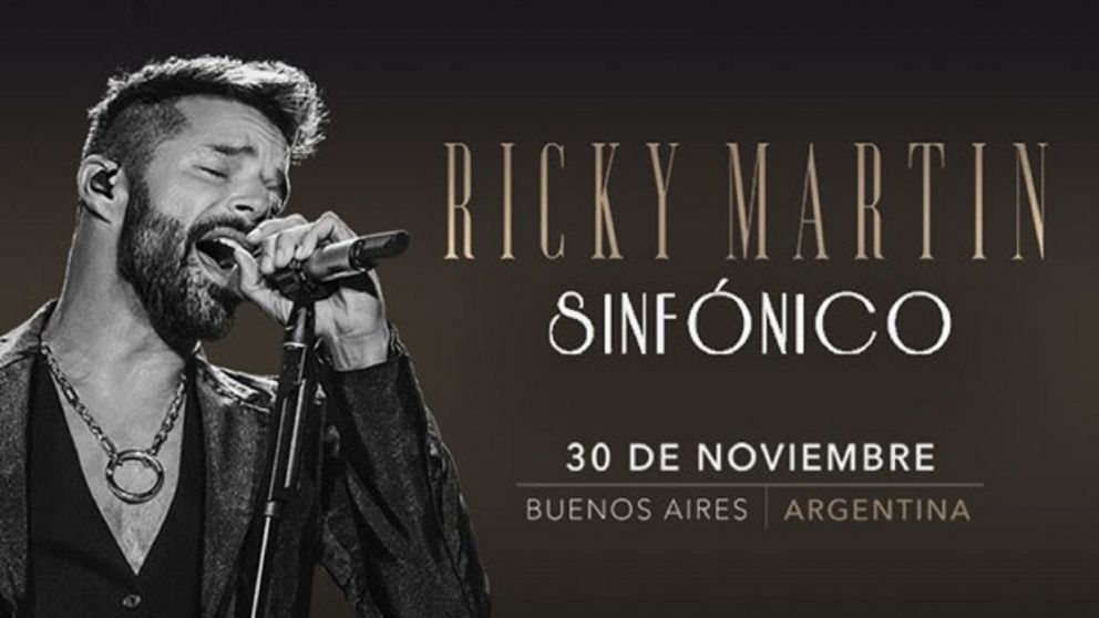 "Ricky Martin Sinfónico", la nueva propuesta del artista.