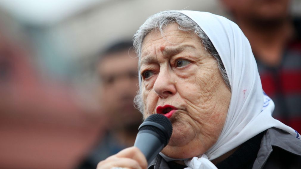 Internaron a Hebe de Bonafini en La Plata.