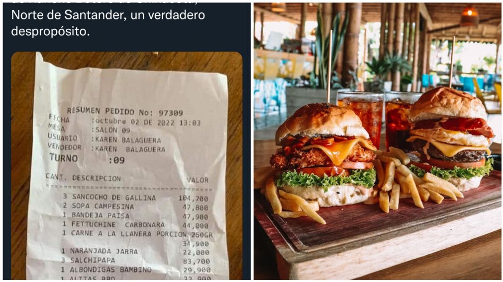 Denunció los precios excesivos de un restaurante, pero solo recibió burlas.