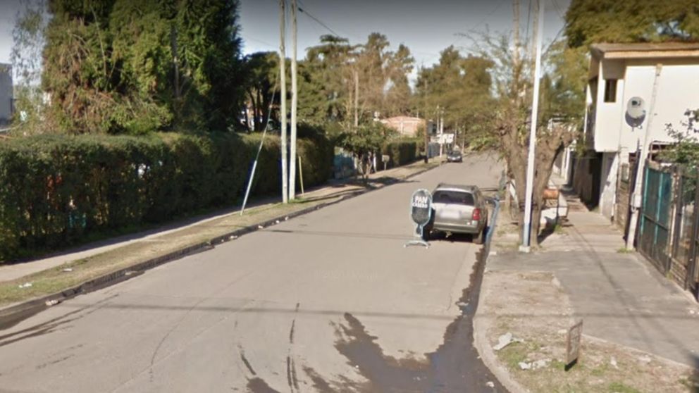 La zona donde asesinaron al joven de 30 años.