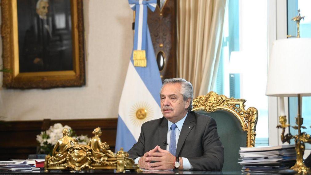 Alberto Fern�ndez dar� a conocer este lunes qui�nes ser�n los tres nuevos ministros (Gentileza @CasaRosada/Twitter).