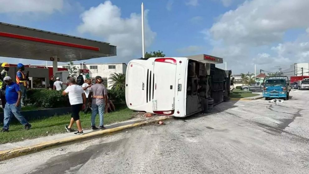 El accidente en Punta Cana dejó tres víctimas fatales: dos argentinas y una peruana.