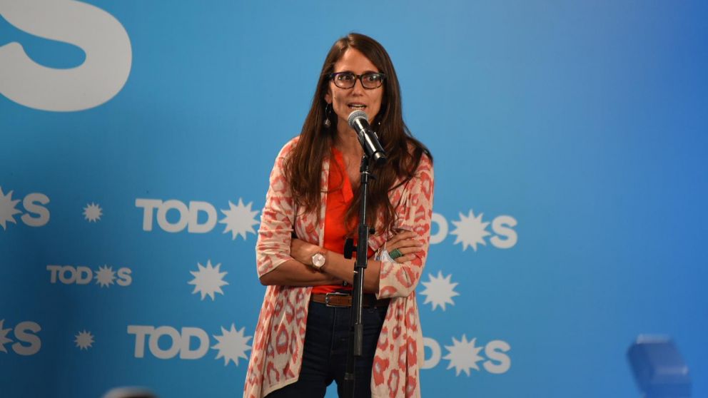 La Ministra de Mujeres, Géneros y Diversidad, Elizabeth Gómez Alcorta (Archivo).