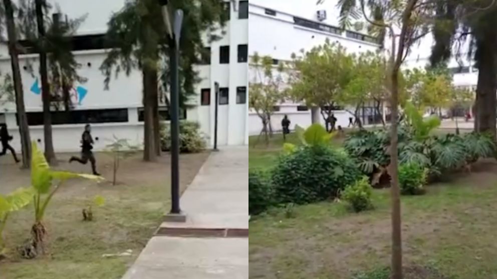 Tensión en la Facultad de Humanidades de La Plata.