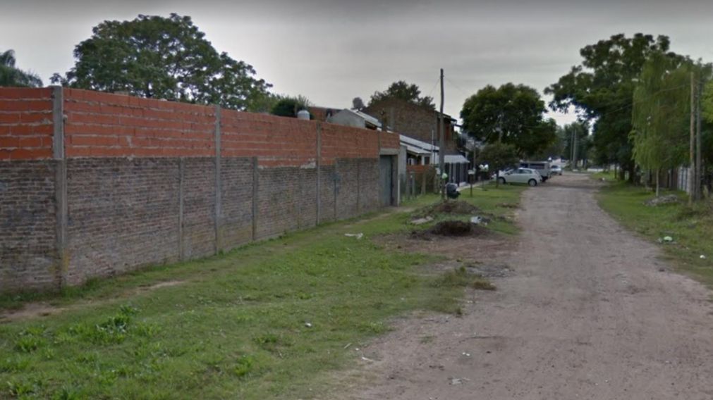 La zona donde fue hallado el cuerpo sin vida que apareció dentro de un sillón abandonado.