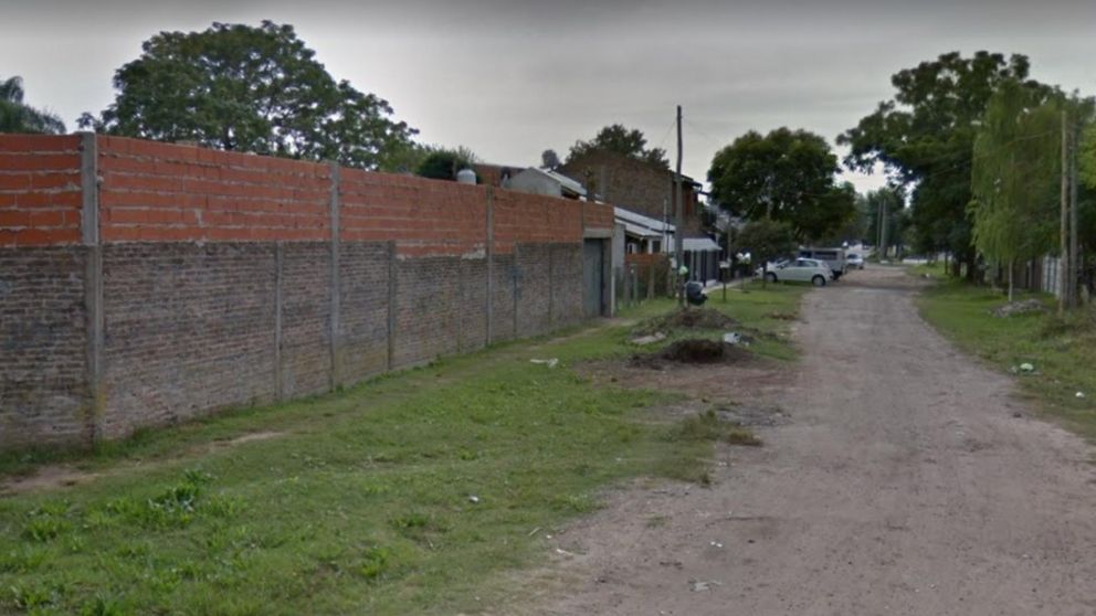 La zona donde fue hallado el cuerpo sin vida que apareció dentro de un sillón abandonado.