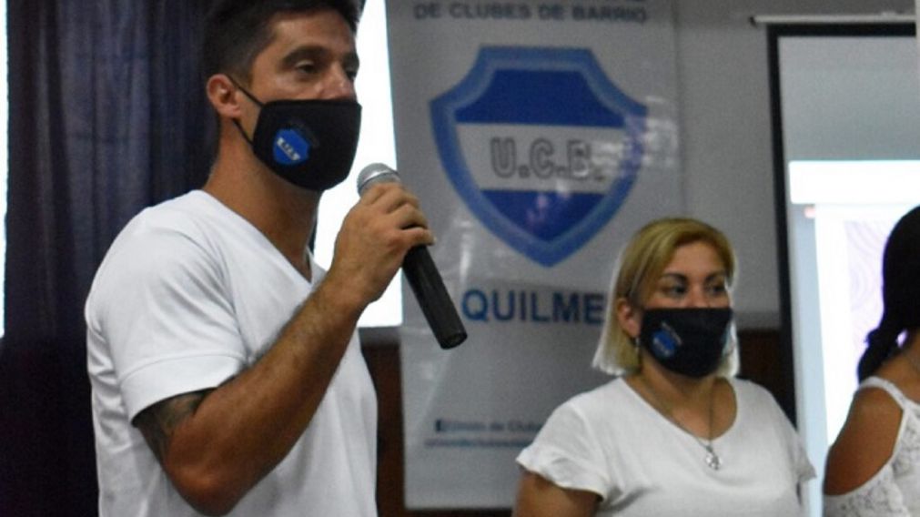 Diego Indycki presidente de la Unión de Clubes de Barrio bonaerense