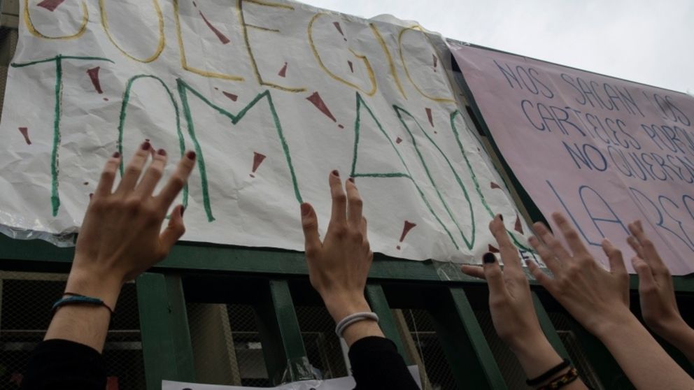 Este miércoles vuelven las clases en el Lengüitas para los niveles inicial y primaria (Télam/Archivo).