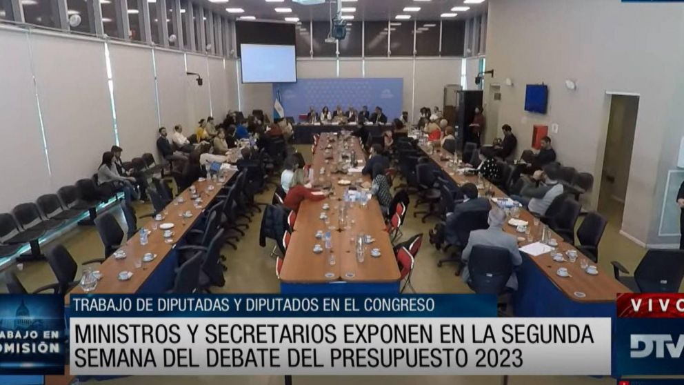 Presupuesto 2023: Diputados trató el proyecto con exposiciones de ministros en comisión